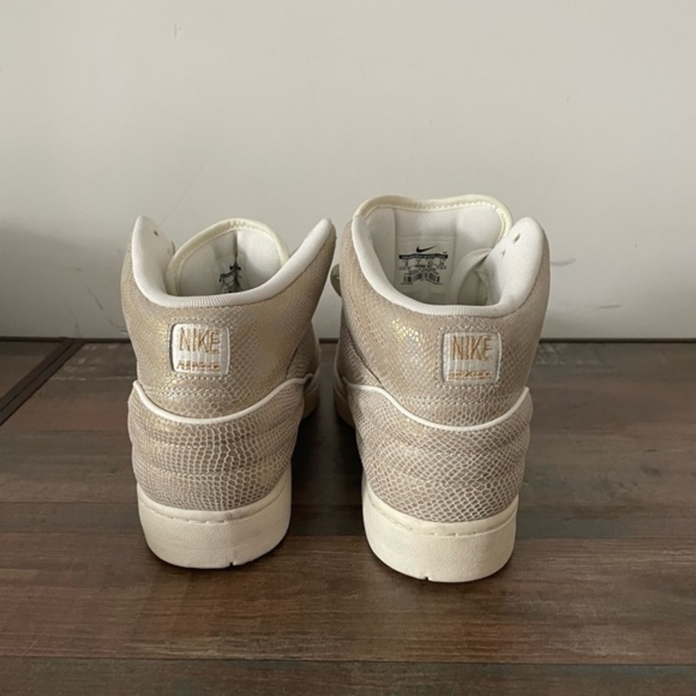 NIKE AIR PYTHON PREMIUM HI SNEAKER TRAINER SPORT MEN SHOES SNAKE SKIN SIZE 8 - Picture 6 of 7